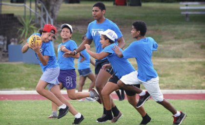 Sport is the key to getting more Indigenous high school students interested in studying physical education teaching.